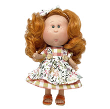 Cargar imagen en el visor de la galería,  muñecas Little Mia, Nines d’Onil, muñeca pelirroja, muñeca de vinilo, fabricada en España 
