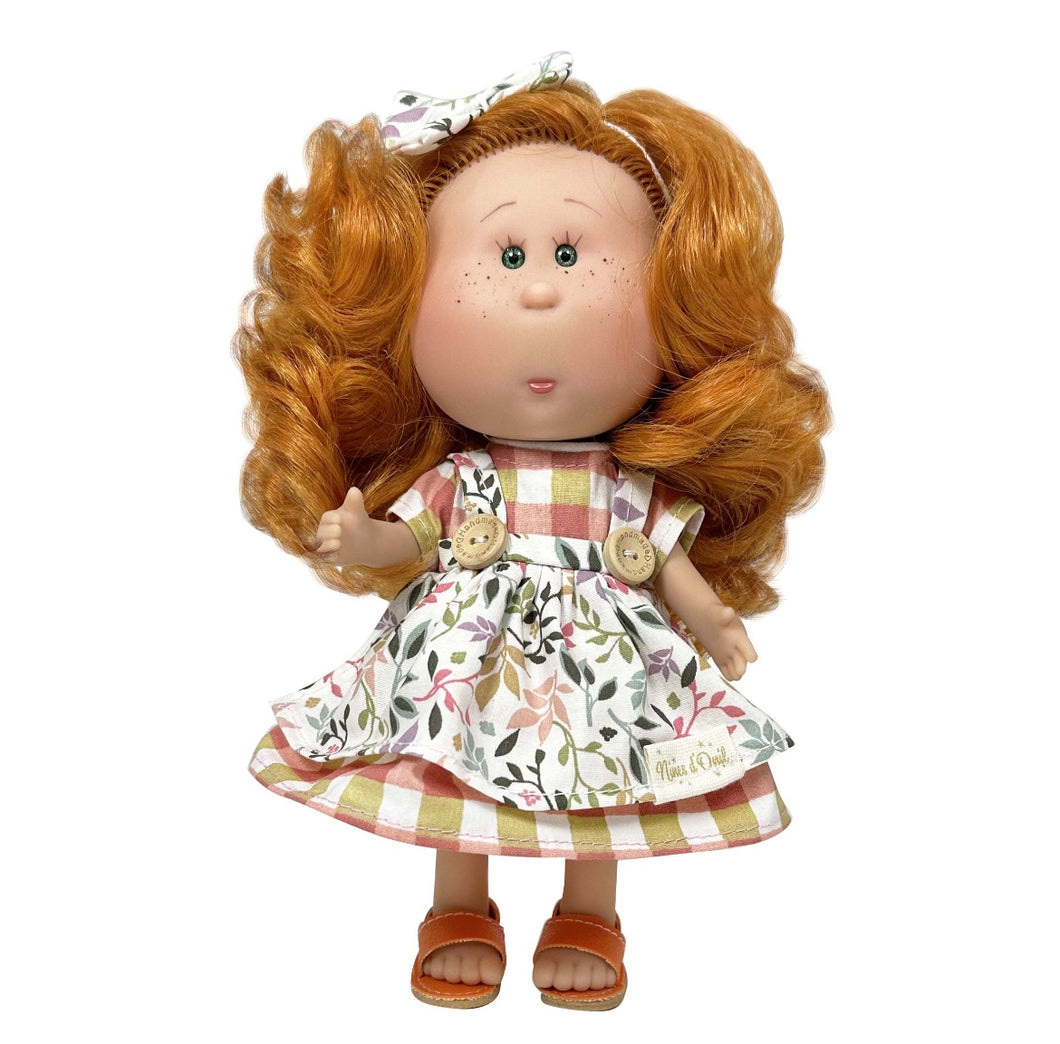  muñecas Little Mia, Nines d’Onil, muñeca pelirroja, muñeca de vinilo, fabricada en España 